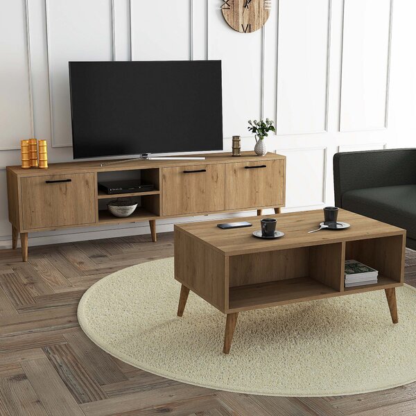 Zondo.hr Set za dnevni boravak Sakura Sakura (hrast). Akcija -32%. 1073024