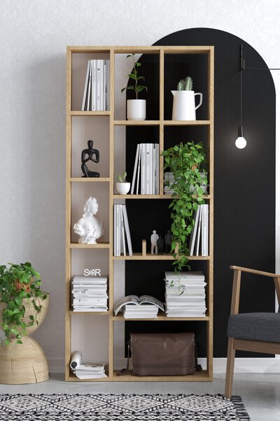 Zondo.hr Regal Dadario (hrast safirni). Akcija -30%. 1073167