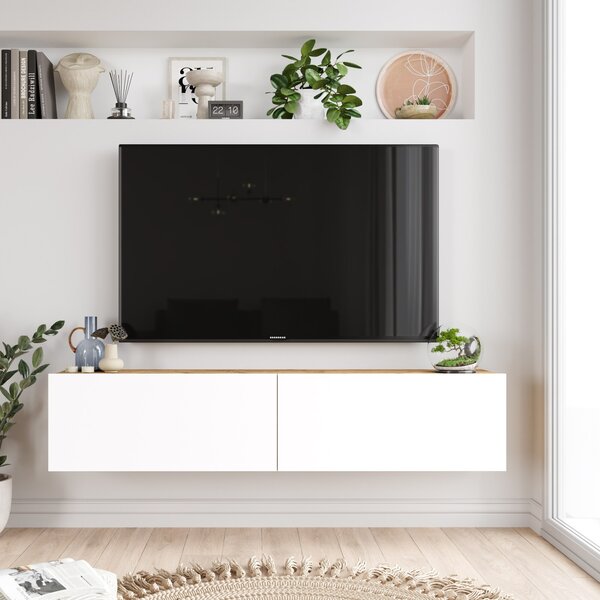 Zondo.hr TV stolić/ormarić Freddie 10 (bor atlantic + bijela). Akcija -30%. 1073413