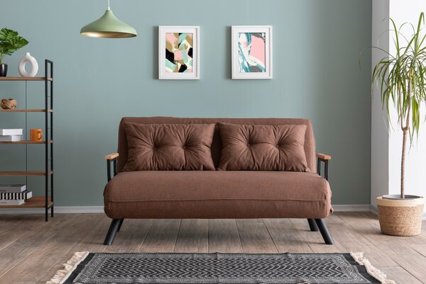 Zondo.hr Sofa futon Sandy (svijetlosmeđa). Akcija -30%. 1073581