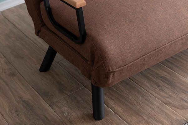 Zondo.hr Sofa futon Sandy (svijetlosmeđa). Akcija -30%. 1073581