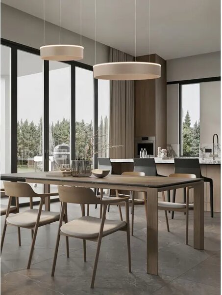 OLIVIA Visilica Triac Prigušiva LED 86 W CCT Siva NL9040010
