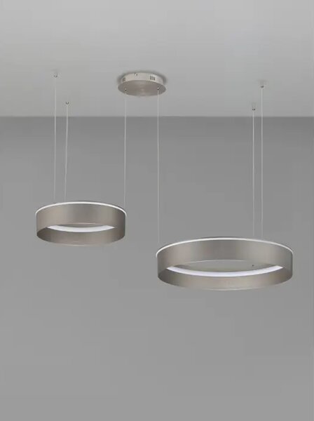 OLIVIA Visilica Triac Prigušiva LED 86 W CCT Nikal NL9040011