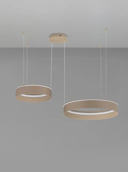 OLIVIA Visilica Triac Prigušiva LED 86 W CCT Siva NL9040010