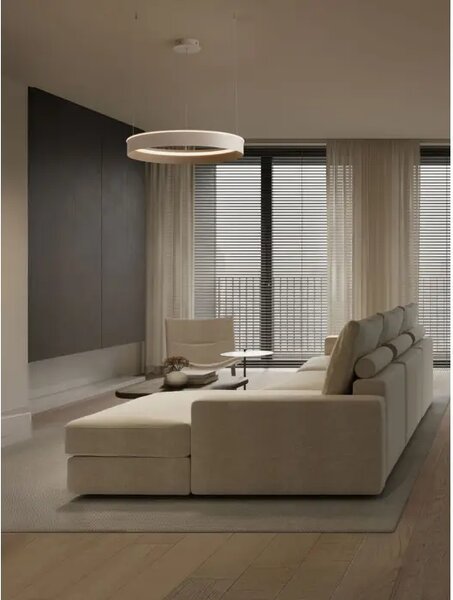 OLIVIA Visilica Triac Prigušiva LED 79 W CCT Siva NL9040003