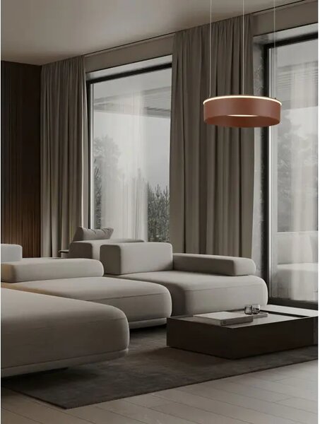 OLIVIA Visilica Triac Prigušiva LED 39 W CCT Smeđa NL9040007