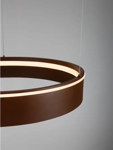 OLIVIA Visilica Triac Prigušiva LED 49 W CCT Smeđa NL9040008