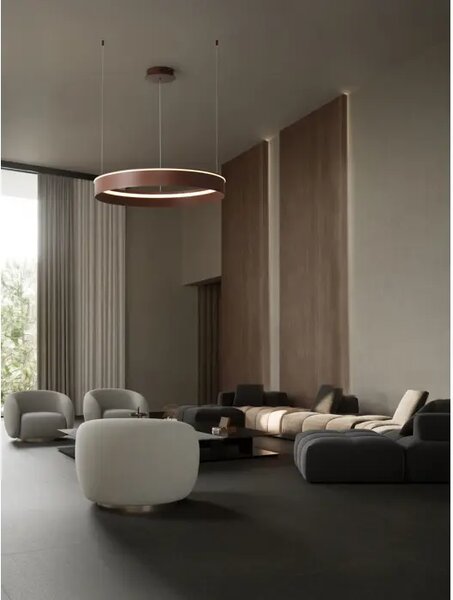 OLIVIA Visilica Triac Prigušiva LED 79 W CCT Smeđa NL9040009