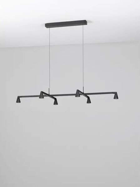 RIVO Visilica Triac Prigušiva LED 28 W 965 lm 3000K Crna NL9540340