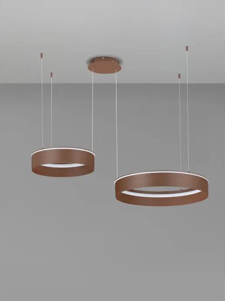 OLIVIA Visilica Triac Prigušiva LED 86 W CCT Smeđa NL9040012