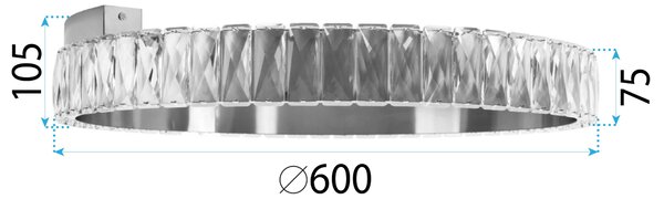 LED svijetiljka APP1506-C BRUSH GOLD