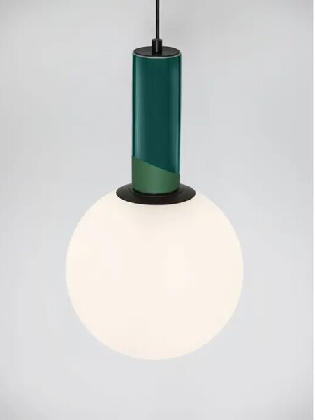 SPAZIO Visilica Grlo A45 E27 1x12 W IP20 Zelena NL9009326