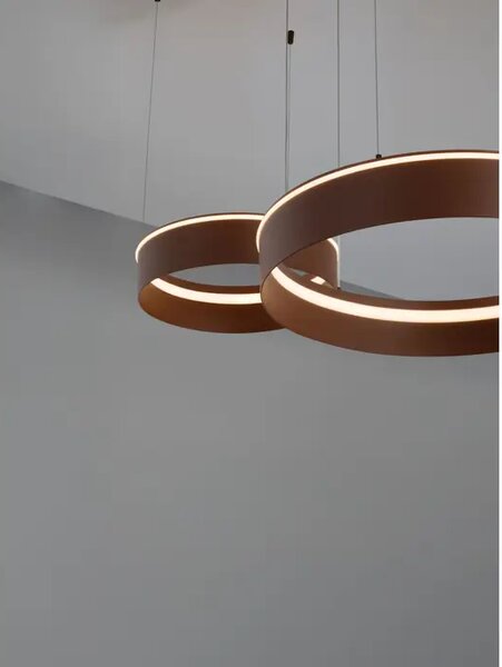 OLIVIA Visilica Triac Prigušiva LED 86 W CCT Smeđa NL9040012