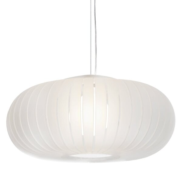 Kartell Teresa Frozen viseća lampa, boja leda, Ø 50 cm, E27, Bijela, Dnevni boravak/blagovaonica, Plastika