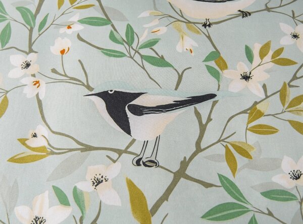 Posteljina od mikrovlakana FLORIBIRD zelena Dimenzije posteljine: 70 x 90 cm | 140 x 200 cm