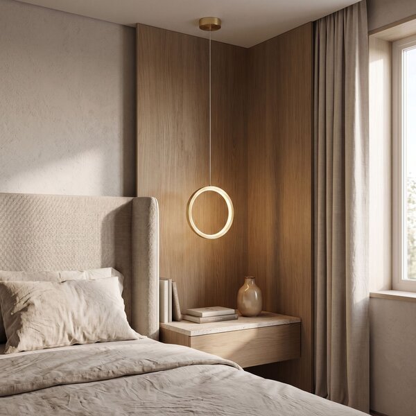 Viseća LED lampa G112-CP Gold