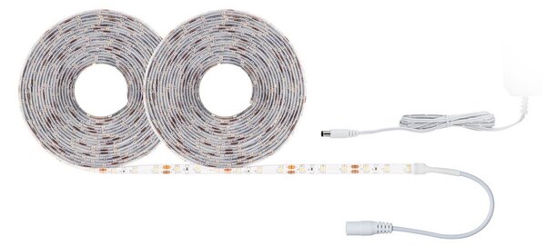 Paulmann SimpLED Strip Set, 22 W, 3.000 K, 10 m, obložen, Bijela, Dnevni boravak/blagovaonica, Plastika