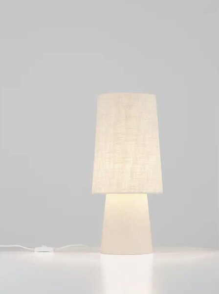 NEBIA Stolna svjetiljka Grlo E27 1x12 W IP20 Bijela NL9061149