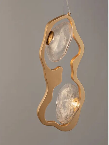 DENISE Visilica LED 6 W 360 lm IP20 3000K FI: 26 Zlatna NL9187023