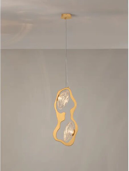DENISE Visilica LED 6 W 360 lm IP20 3000K FI: 26 Zlatna NL9187023