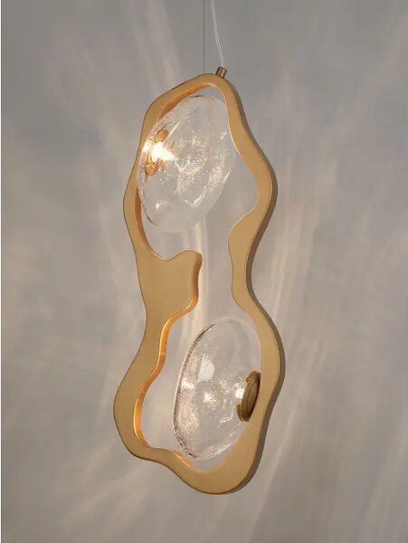 DENISE Visilica LED 6 W 360 lm IP20 3000K FI: 26 Zlatna NL9187023