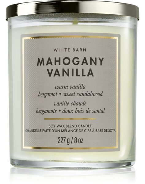 Bath & Body Works Mahogany Vanilla mirisna svijeća 227 g