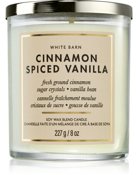 Bath & Body Works Cinnamon Spiced Vanilla mirisna svijeća 226 g