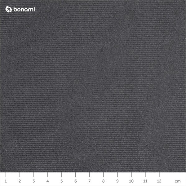 Sivi tapecirani krevet s prostorom za odlaganje s madracem 120x200 cm Avela – Bonami Selection