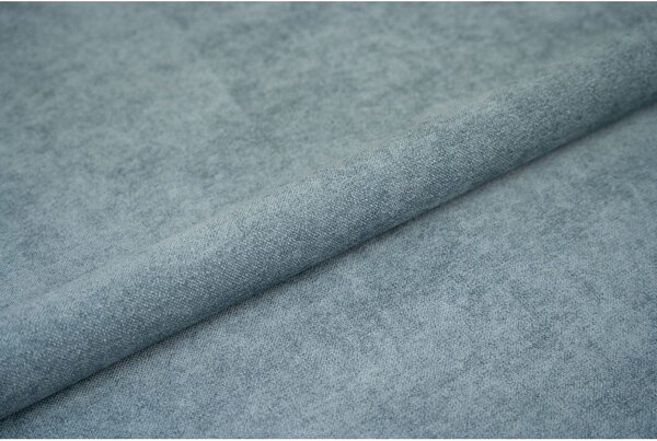 Plavi tapecirani krevet s prostorom za odlaganje s madracem 90x200 cm Avela – Bonami Selection