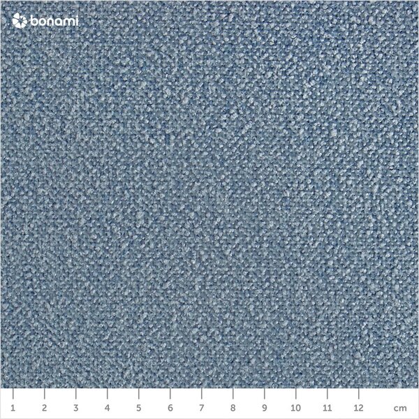 Plavi tapecirani bračni krevet s podnicom i prostorom za odlaganje 180x200 cm Thessa Pillow – Bonami Selection