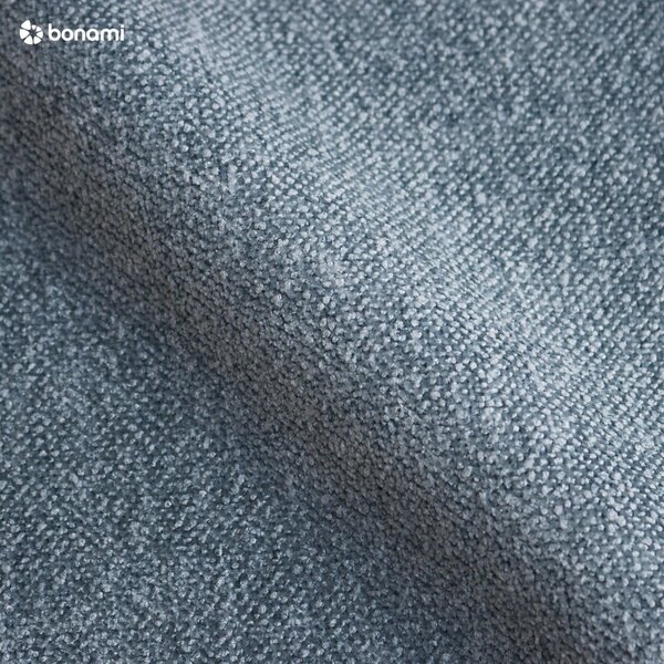 Plavi tapecirani bračni krevet s podnicom i prostorom za odlaganje 180x200 cm Thessa Pillow – Bonami Selection