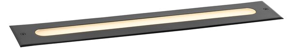 Set od 2 moderne podne svjetiljke crne 50 cm uklj. LED IP65 - Eline