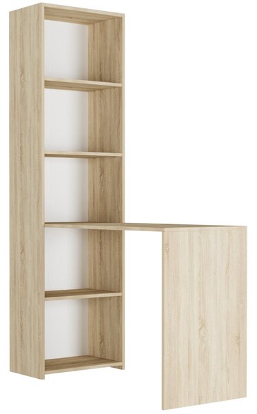 Pisaći stol s policom MODERN B-50S - 120 x 50 x 180 cm - razne verzije boja antracit