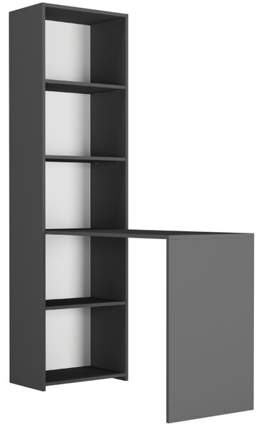 Pisaći stol s policom MODERN B-50S - 120 x 50 x 180 cm - razne verzije boja antracit