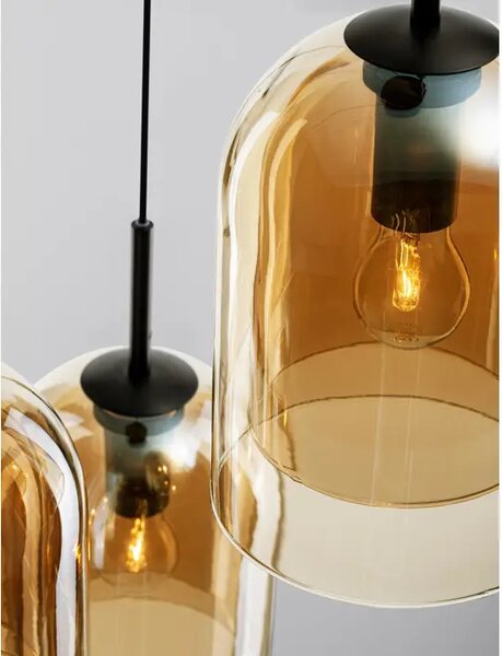 VELOR VISILICA E27 /IP20/CRNA & CHAMPAGNE NL9236730