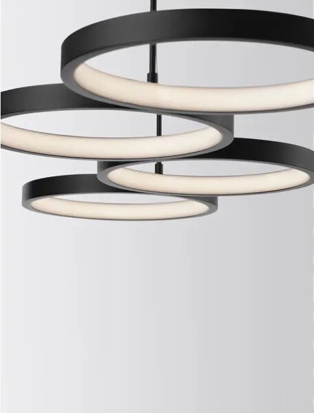 MAGNUS VISILICA LED 41W/3000K/2300lm/IP20/CRNA NL9248117