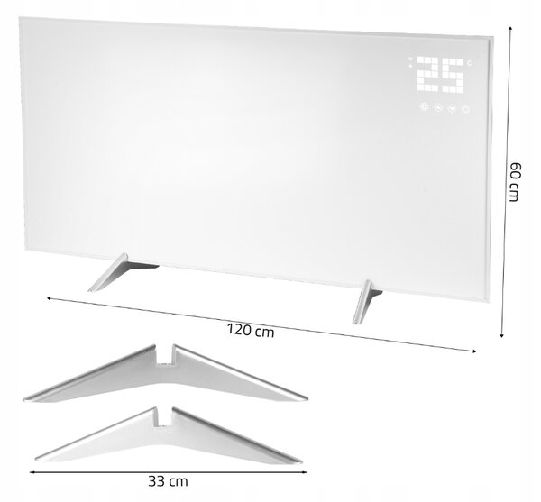 Električni IR radijator MALTEC 770W