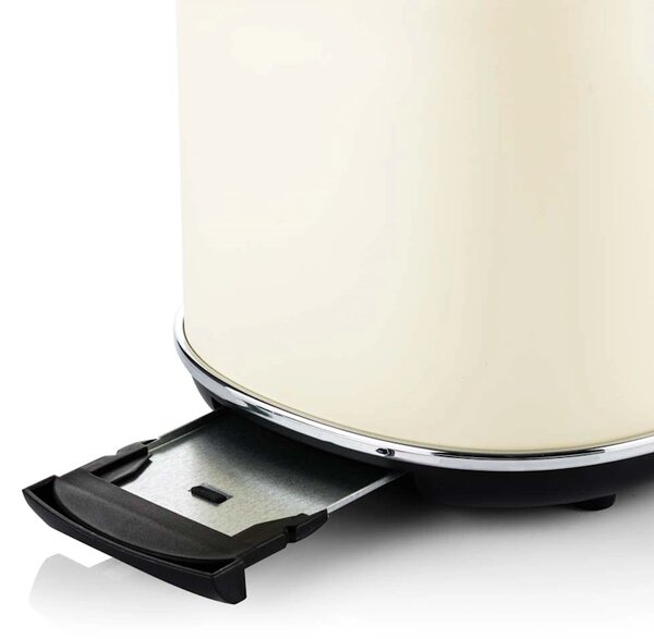 Westinghouse Retro White 2 Slice toster