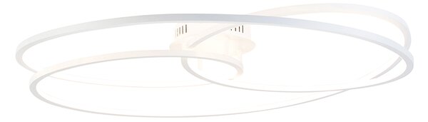 Stropna svjetiljka bijela 78 cm uklj. LED 3 stupnja prigušivanja - Rowin