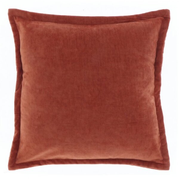 Baršunasti ukrasni jastuk VIOLA 45x45 cm, crveni