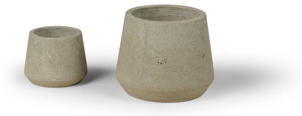 Set od dvije tegle za cvijeće Bonami Selection Concrete
