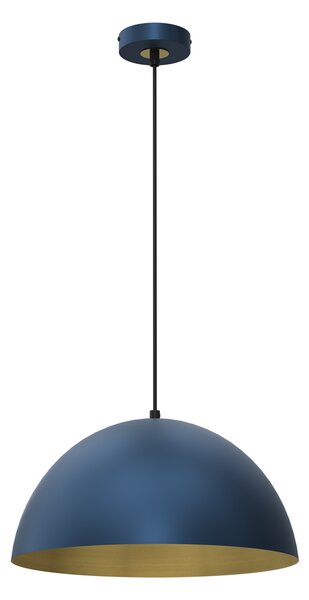BETA NAVY BLUE/GOLD viseća lampa 1xE27 35cm