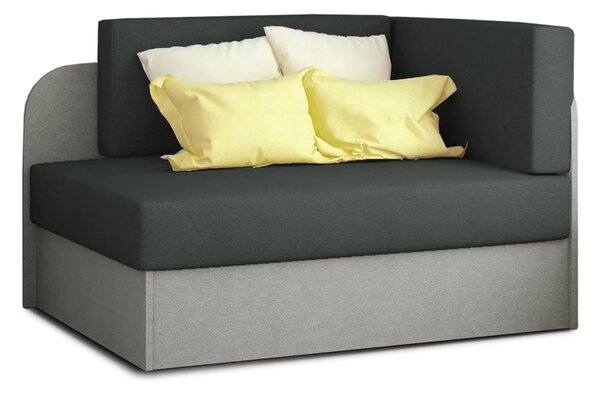 Mala sofa na razvlačenje ROSA, tamno siva/svijetlo siva