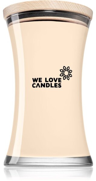 We Love Candles Basic Cotton Breath mirisna svijeća s drvenim fitiljem 700 g