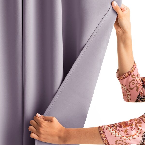 Prljavo roza zavjesa za djelomično zamračenje 140x270 cm Kierra – Restilo