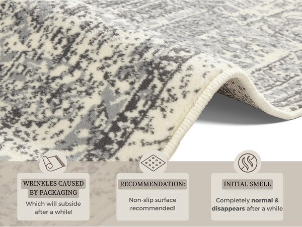 Sivo-krem tepih Hanse Home Celebration Plume, 120 x 170 cm