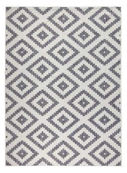 Sivi vanjski tepih NORTHRUGS Malta, 160 x 230 cm