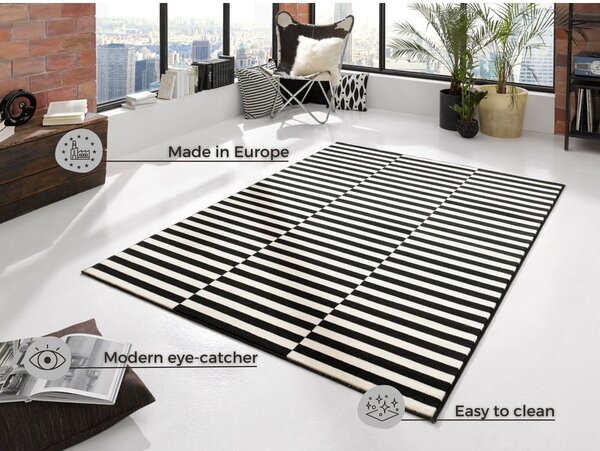 Crni/krem tepih 160x230 cm Gloria – Hanse Home