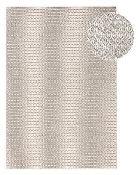 Sivi vanjski tepih NORTHRUGS Coin, 140 x 200 cm
