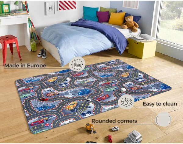 Dječji tepih Hanse Home Play Race Track, 160 x 240 cm